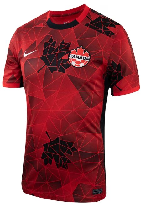 Men's Nike Red Canada Women's National Team 2023/24 Home Replica