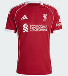 Liverpool Jersey 2025/26 Home by Adidas