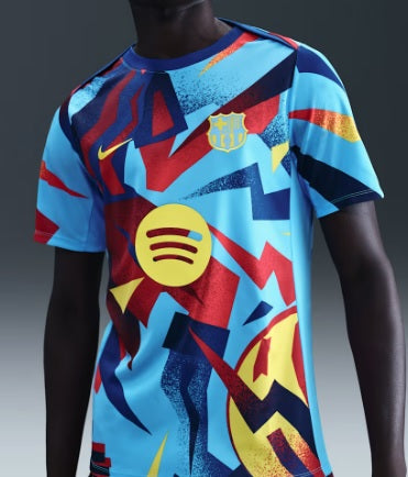 FC Barcelona Prematch Top Classico Fourth 2025-26 by Nike