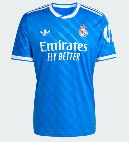 Real Madrid Third Jersey 2025/26 by Adidas in Short Sleeve