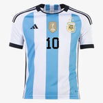 Argentina 2023 Jr 3 Star Lionel Messi Jersey
